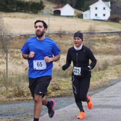 Maratonløper i Maratonkarusellen 2023