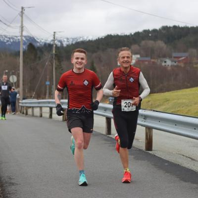 Maratonløper i Maratonkarusellen 2023