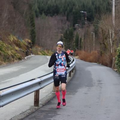 100 km løper i Maratonkarusellen 2023