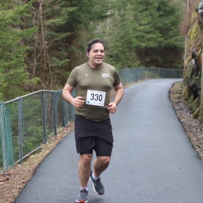 Maratonløper i Maratonkarusellen 2023