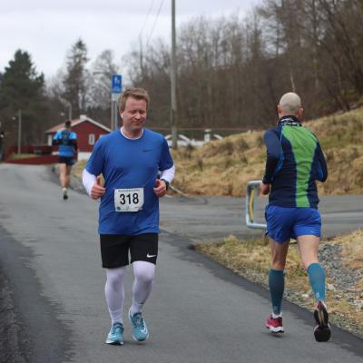 Maratonløper i Maratonkarusellen 2023