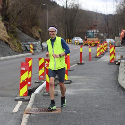 Maratonløper i Maratonkarusellen 2023