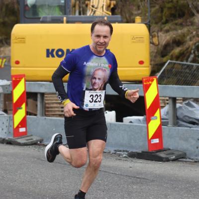 Maratonløper i Maratonkarusellen 2023