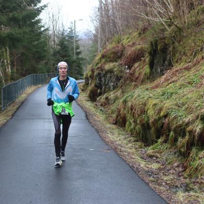 Maratonløper i Maratonkarusellen 2023