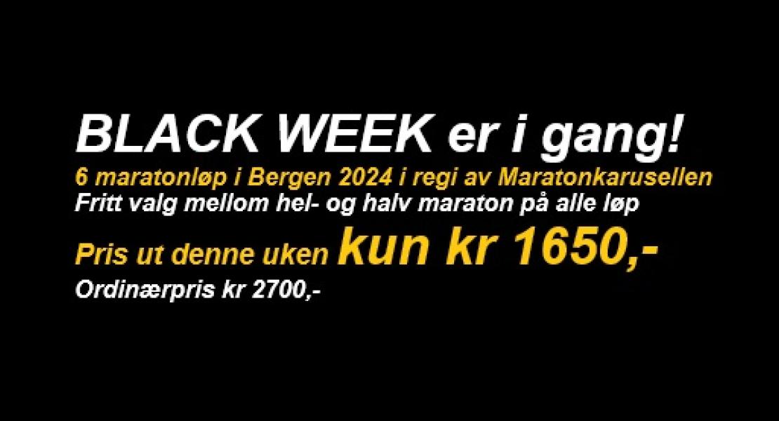 Black week er igang!