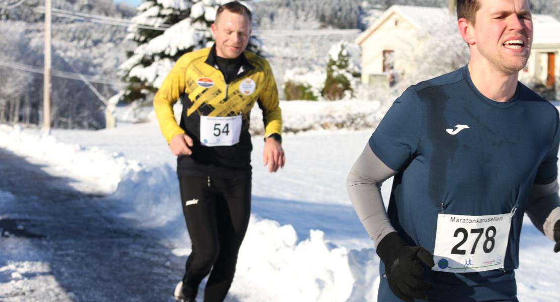 Bilder Løp 2, Februar Maraton 2025