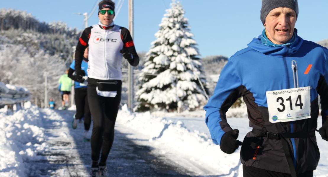 Bilder Løp 2, Februar Maraton 2025