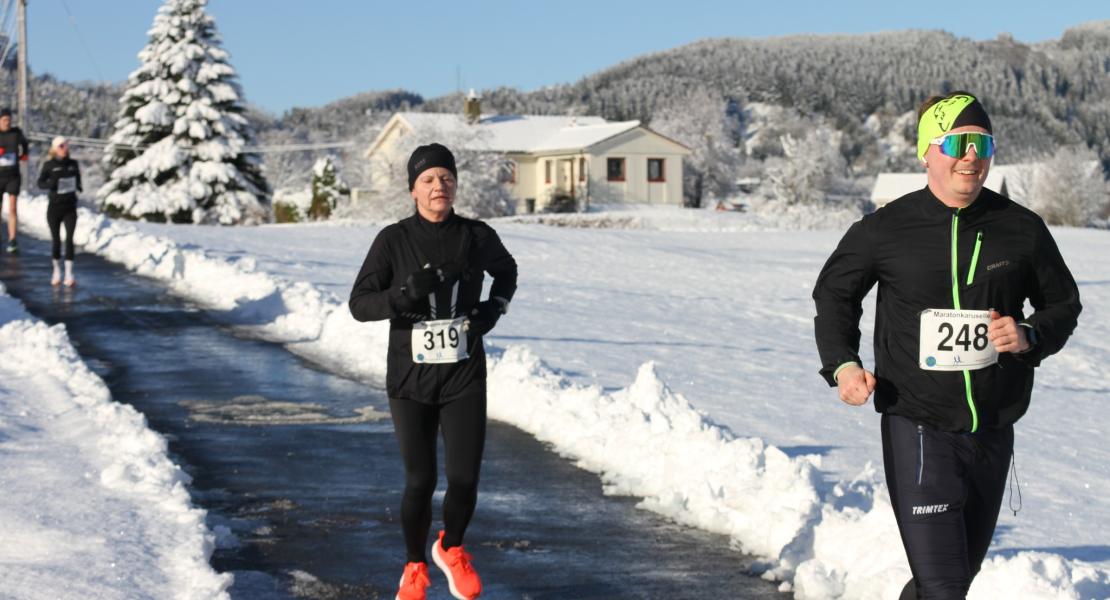 Bilder Løp 2, Februar Maraton 2025