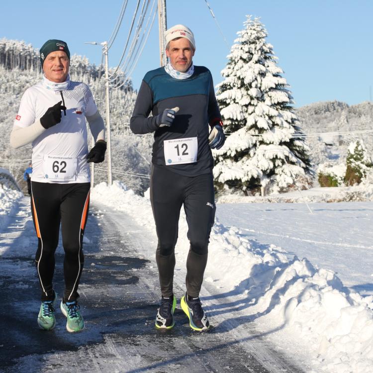 Bilder Løp 2, Februar Maraton 2025