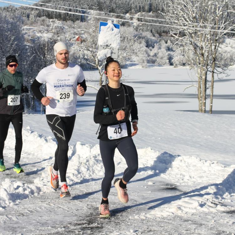 Maratonløper Februar Maraton 2025