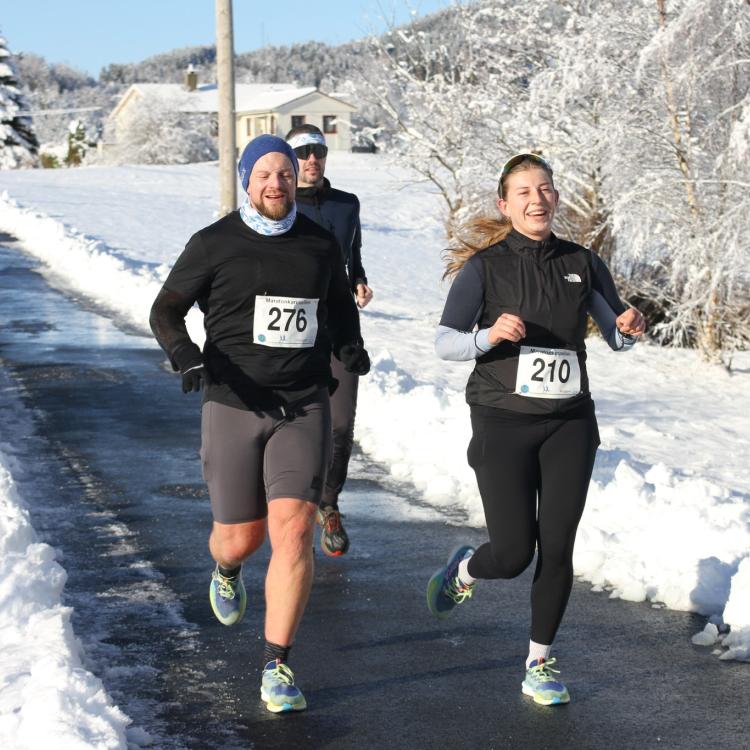 Bilder Løp 2, Februar Maraton 2025
