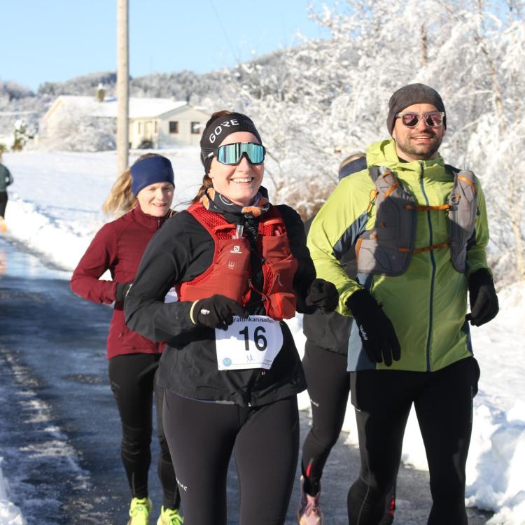 Bilder Løp 2, Februar Maraton 2025