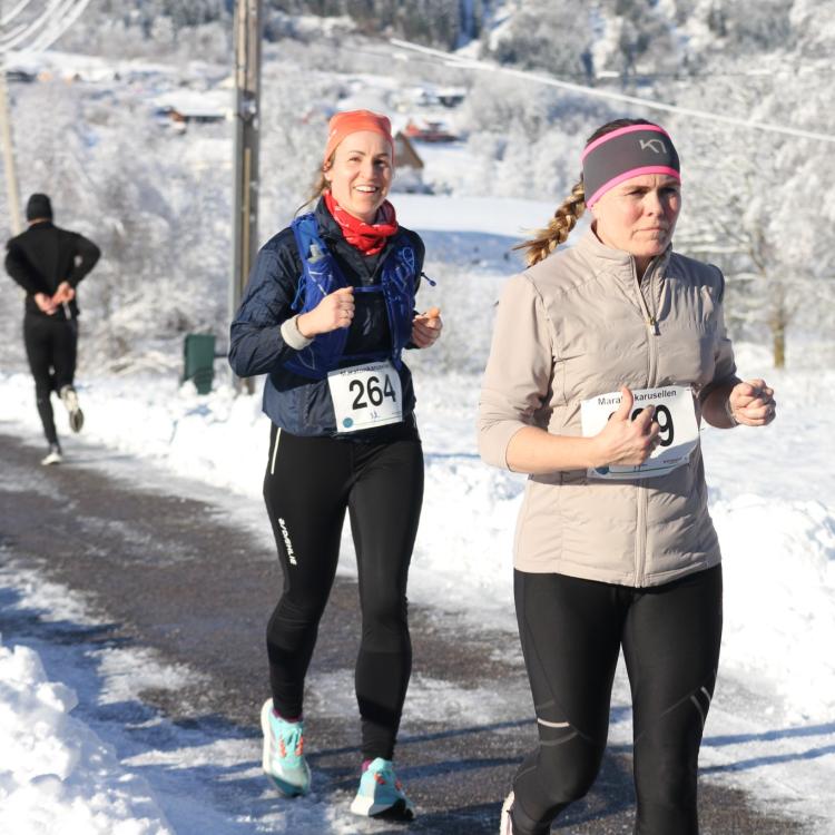 Bilder Løp 2, Februar Maraton 2025